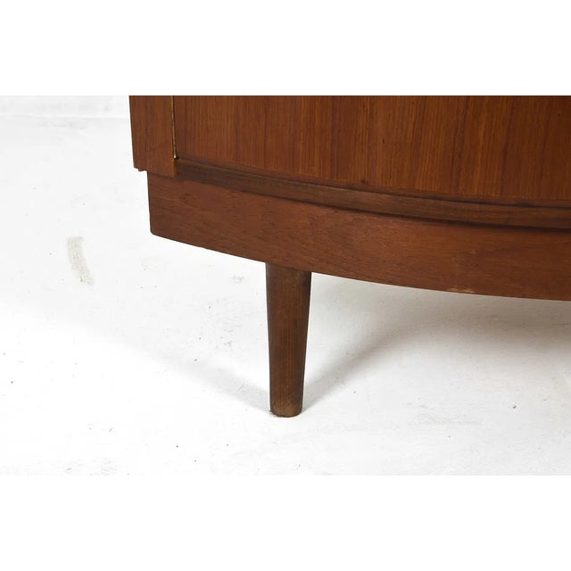 1970s Danish Midcentury Teak Corner Cabinet For Sale - Image 10 of 13