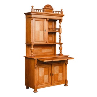 Gründerzeit Sideboard in Oak, 19th Century For Sale