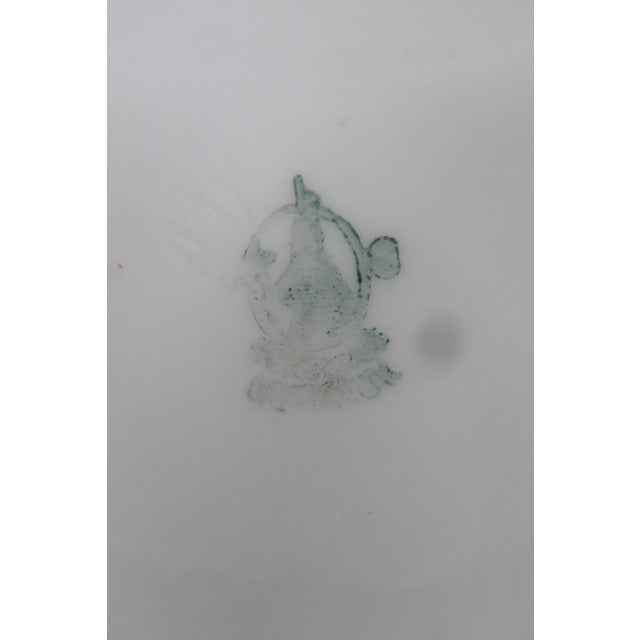 Burgundy Art Nouveau Hand Painted Cameo Cup Bone China 4659b For Sale - Image 8 of 9