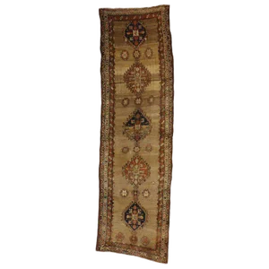 20th Century Persian Malayer Runner - 3′1″ × 10′6″
