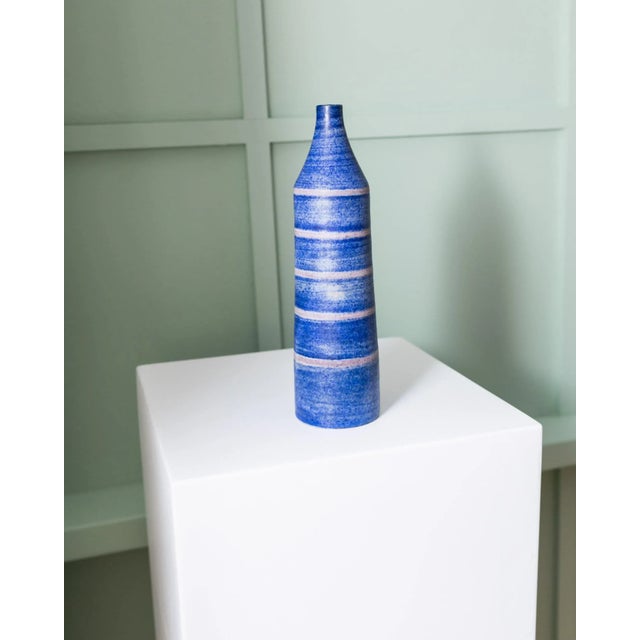 Deutsche Studio Ceramic Vase by Monika Maetzel for MCM, 1960s For Sale - Image 10 of 11