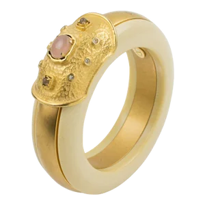 Valentino Haute Couture Jeweled Bracelet Bangle