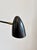 Black Mid-Century Modern Tripod Floor Lamp with Three Adjustable Shades, and Brass Details, 1960 For Sale - Image 8 of 18