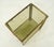 Pair of Vintage Mid Century Italian Brass Smoked Glass Side Tables For Sale - Image 4 of 9