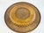 Vintage Large Pierced Brass Decorative Wall Tray For Sale - Image 11 of 11