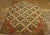 Antique American hooked rug, size: 5'0" x 7'3".