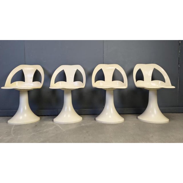Vintage Space Age Dining Set, 1960s, Set of 5 For Sale - Image 9 of 16