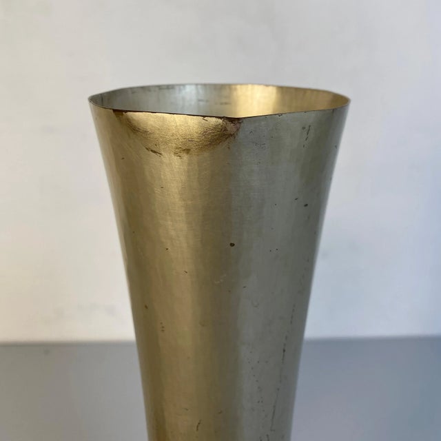 Mid-Century Italian Modern Metal Centerpieces, 1970s, Set of 3 For Sale - Image 14 of 17