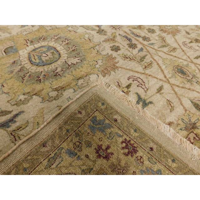 Vintage Handmade Indian Rug. 9'10"x 14' For Sale - Image 18 of 18