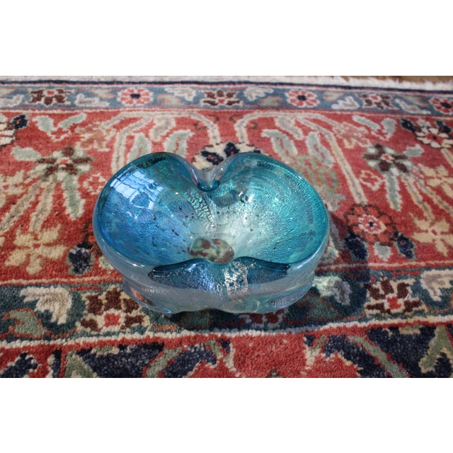 This mid-century art glass piece is attributed to Murano based on its sommerso construction, a layered glassblowing...