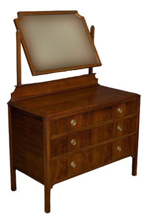Vintage Mahogany Dressing Table, 1920s