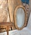 Wood Oval Teak Sanded Rope Mirror For Sale - Image 7 of 7