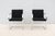 2010s Ludwig Mies Van Der Rohe Brno Flat Bar Chairs in Black Fabric by Gordon - A Pair For Sale - Image 5 of 18