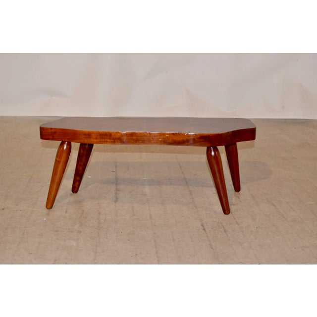 Cherry Cocktail Table, Circa 1960 For Sale In Greensboro - Image 6 of 6
