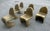 Postmodern Postmodern Gold Plastic Side Chairs in the Style of Verner Panton From Vitra, 1990s For Sale - Image 3 of 10
