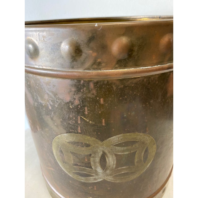 Mid Century Brass Cachepot For Sale In Washington DC - Image 6 of 7