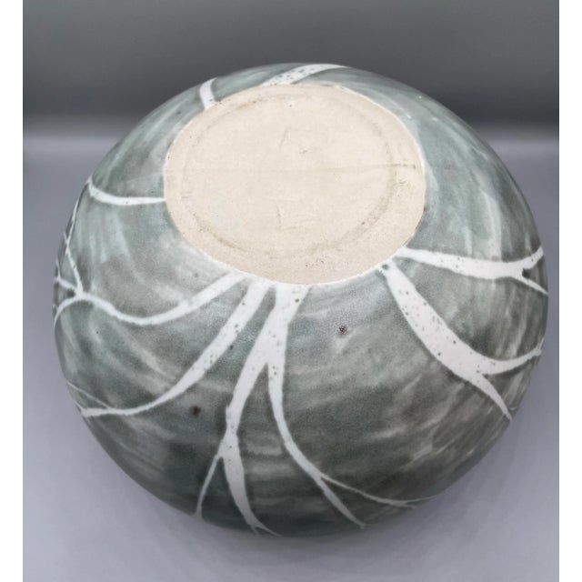 Mid 20th Century Brenda Andersen Design Studio Pottery Bowl Birch Tree For Sale In San Diego - Image 6 of 9