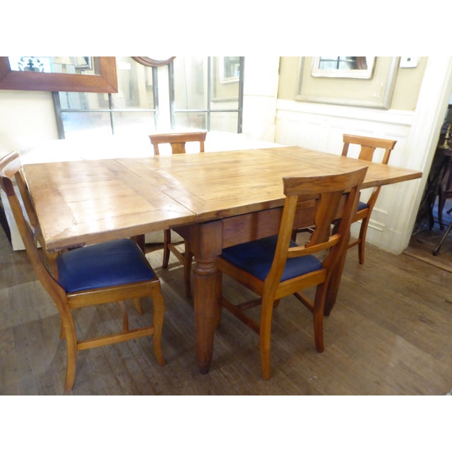 Antique Italian Pine Dining Table For Sale - Image 9 of 9