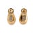 Late 20th Century Vintage Fred Paris 18k Yellow Gold Large Teardrop Clip-on Earrings, A Pair For Sale - Image 5 of 8
