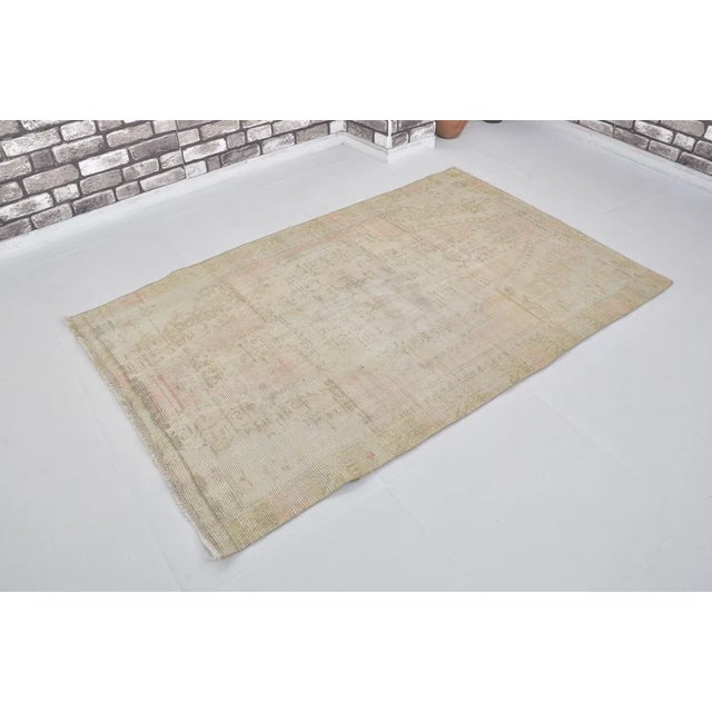 Turkish 1960s Oushak Anatolian Tribal Carpet For Sale - Image 3 of 10