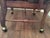 1970s Vintage Wheeled Cane Back Chair For Sale - Image 10 of 13