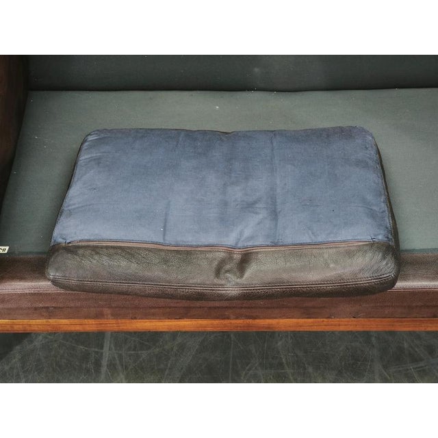 JK 922 Wagon Leather Sofa by Jørgen Kastholm, Denmark, 1960s For Sale - Image 4 of 18
