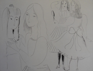 Mily Possoz, The Coquettes, Original Engraving