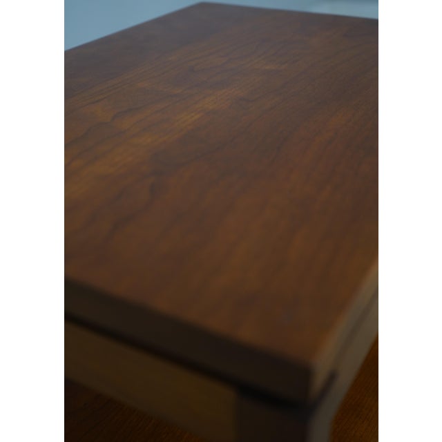 2000 - 2009 Stickley Cherry 4 Tier Open End Table For Sale - Image 5 of 12