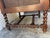 Victorian Antique Victorian Barley Twist Armchair on Casters For Sale - Image 3 of 11
