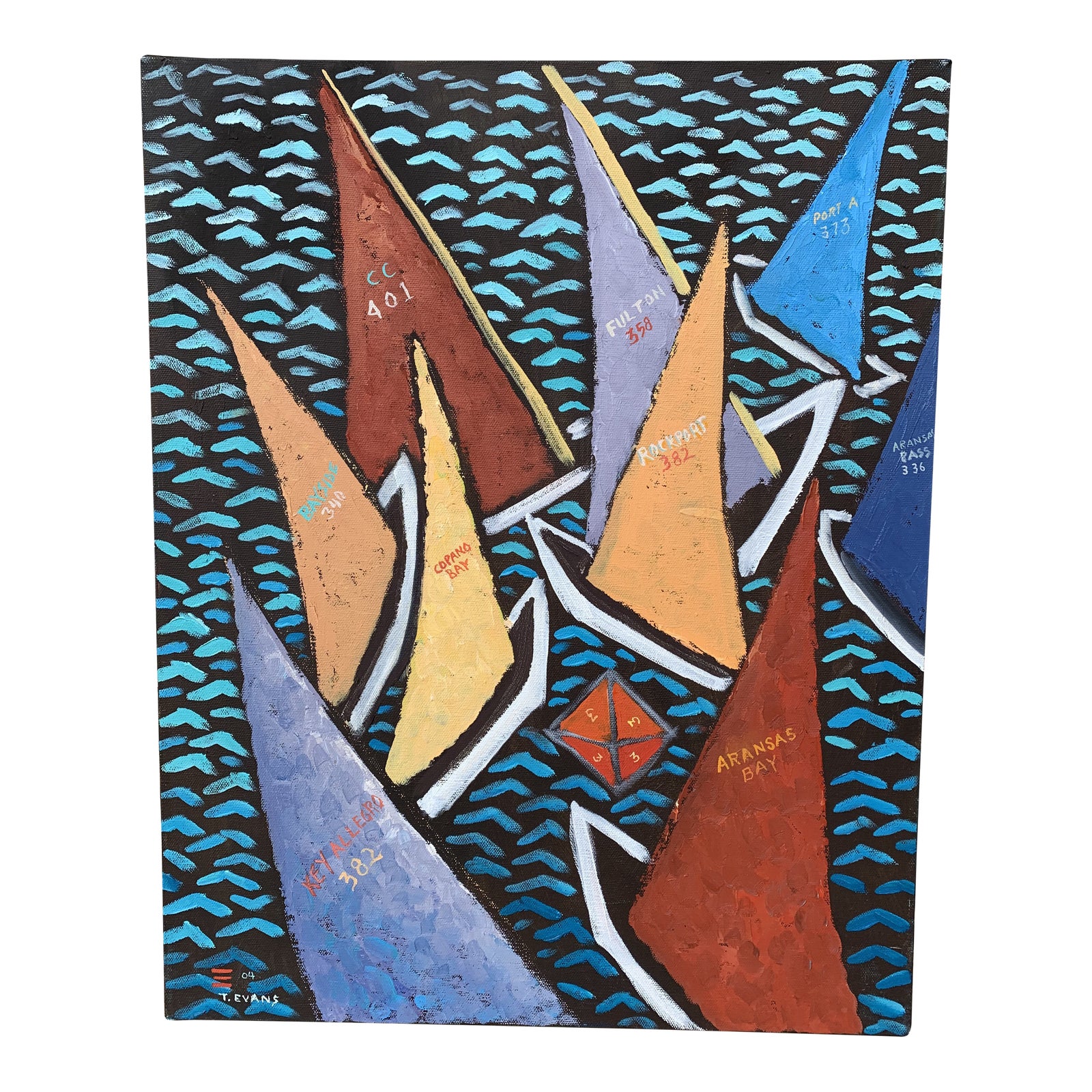 【F4号】good blue(spelling) 油絵 oil painting F4号】good blue(spelling) 油絵 oil painting - メルカリ