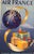 Vintage Air France advertising poster designed by Alph Dehedin, featuring a striking mid-century composition celebrating...