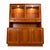Mid-Century Modern Sun Cabinet Teak Hutch Display Cabinet Credenza Mid Century Modern Lighted For Sale - Image 3 of 16