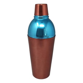 Cocktail Shaker in Pure Aluminum, Italy, 1950s For Sale
