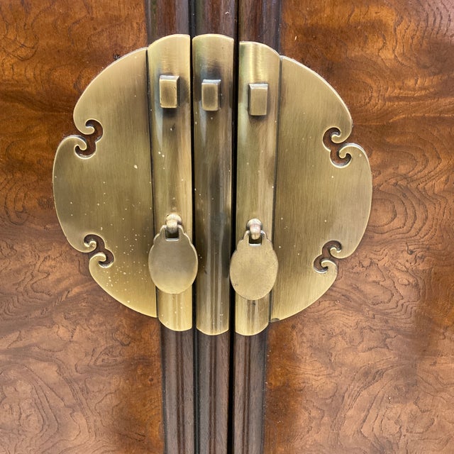 Wood 1970s Drexel High Dresser For Sale - Image 7 of 11