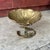 Vintage Brass Lily Pad Pedestal Bowl With Frog Accent For Sale - Image 9 of 12