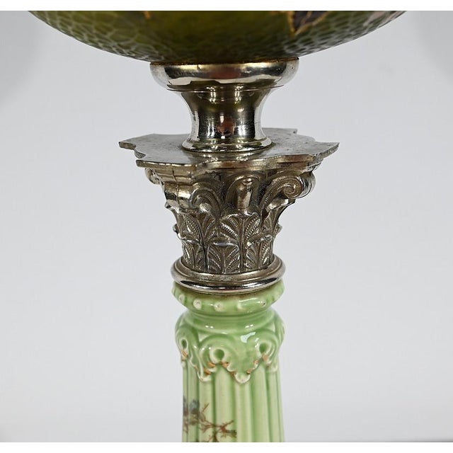 Art Nouveau Oil Lamp, 1900s For Sale - Image 16 of 18