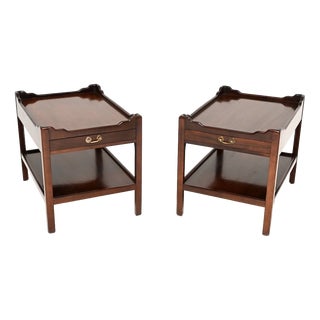 Antique Georgian Side Tables, 1950, Set of 2 For Sale
