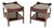 Antique Georgian Side Tables, 1950, Set of 2 For Sale