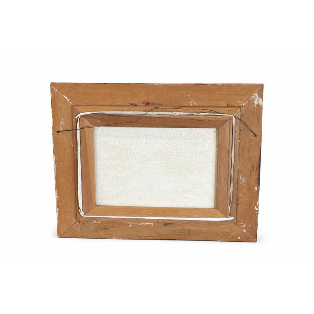 This hand-painted work is signed on the front and additionally inscribed on the reverse, confirming authenticity and date....