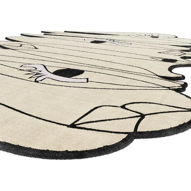 Tapis shaped 029 also known as ray rug is an avant-garde piece by hommés studio x tapis studio. Part of our shaped...
