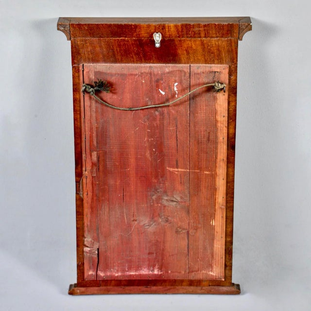 19th Century Empire Style Ormolu and Mahogany Framed Wall Mirror For Sale - Image 9 of 10