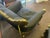 Circa 1900’s Pair of Carved and Gilt Rococo Bergere Chairs For Sale - Image 9 of 14