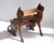 19th Century Victorian Oak Gothic Library Steps with Lion Figures For Sale - Image 3 of 11