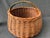 Large Antique Hand Woven Willow Gathering Basket Branch Handle For Sale - Image 17 of 17