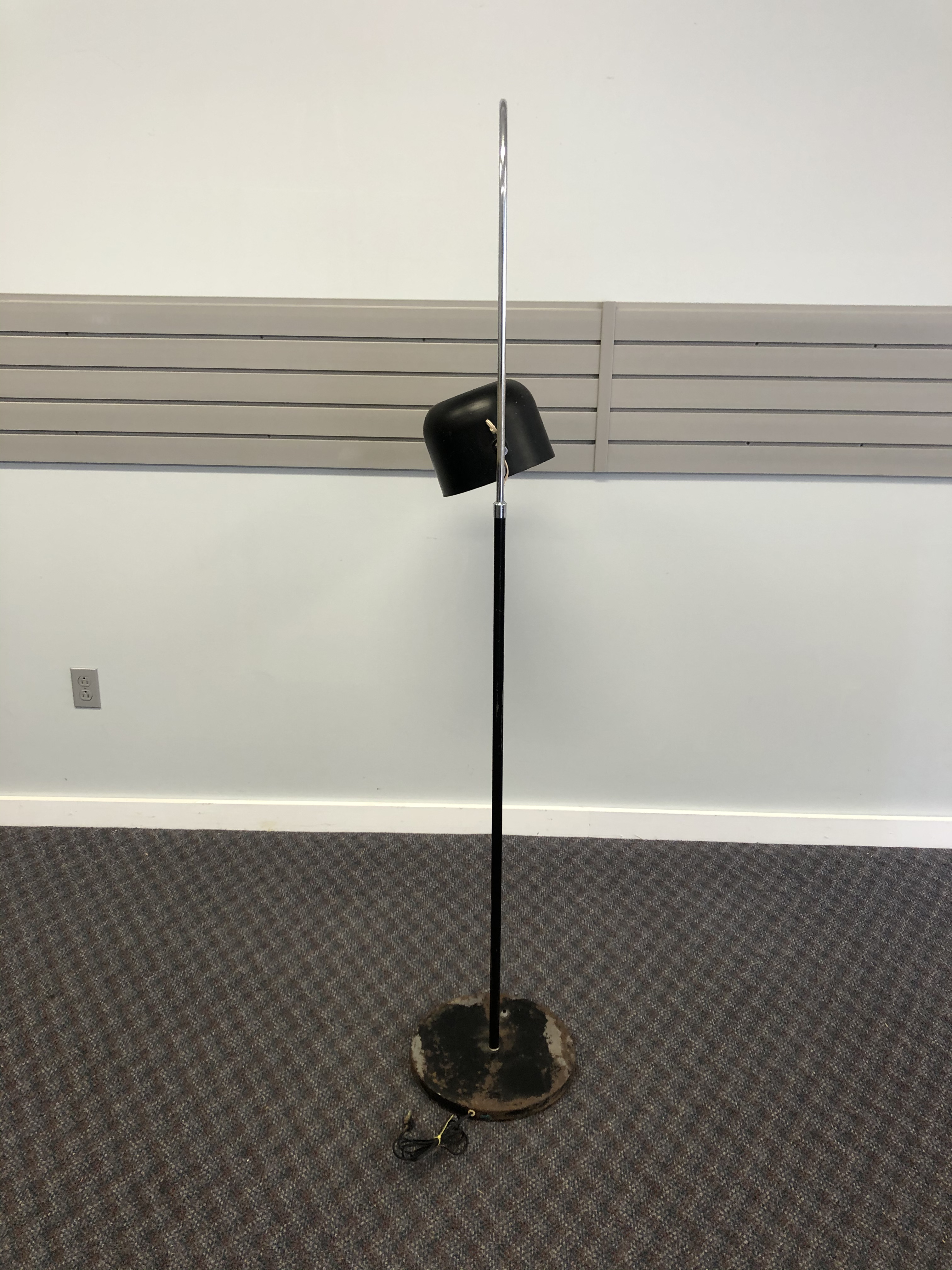 vintage mid century arc floor lamp