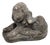 Reconstituted Stone Dog Spaniel Garden Ornament, England 20th Century For Sale