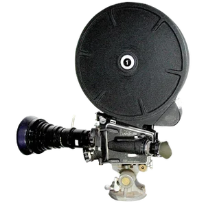 Arriflex Circa 1950 Model M Movie Camera With 1200' Film Magazine. Complete and Accurate. Display As Sculpture.