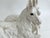 White Mid-Century Italian Ronzan Ceramic Double Mountain Goat Sculpture For Sale - Image 8 of 9