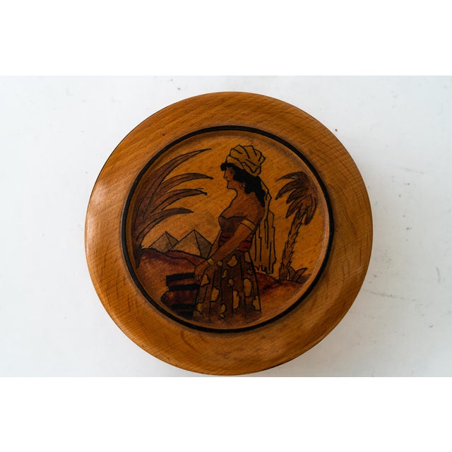 1960s Art Deco Box in Beech Wood, 1960s For Sale - Image 5 of 7