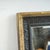 Mirror with Black and Gold Frame For Sale - Image 3 of 8